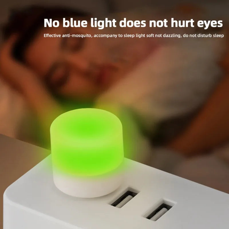Mini lampe anti-moustique